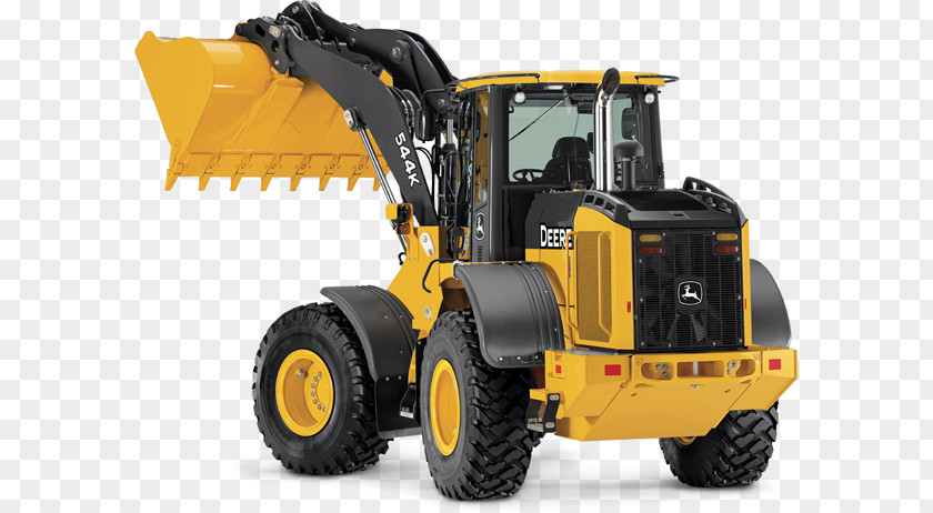 WHEEL LOADER John Deere Caterpillar Inc. Construction Heavy Machinery Loader PNG