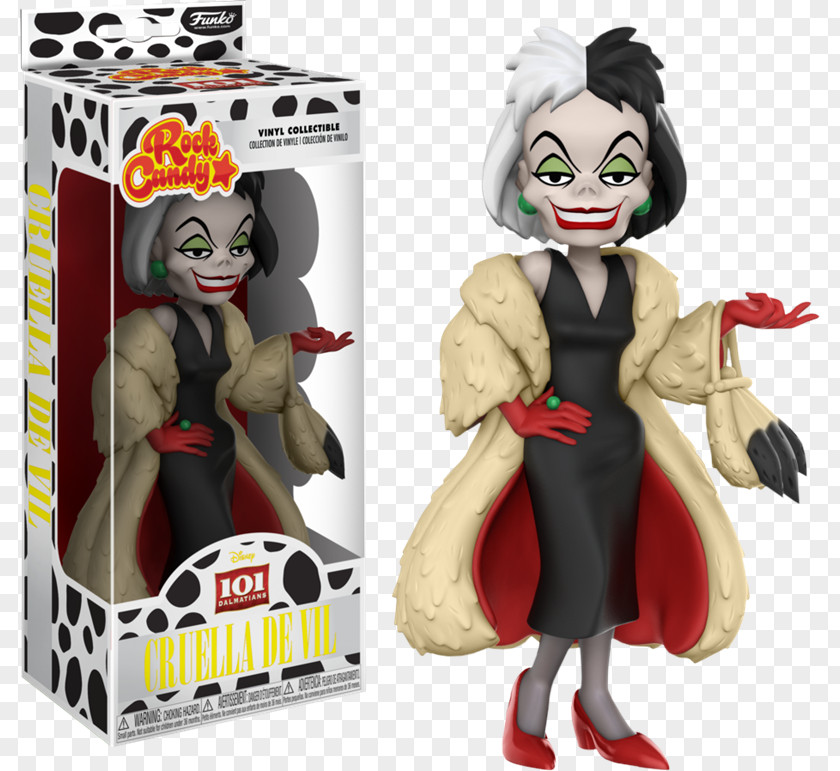 101 Dalmations Cruella De Vil Maleficent Funko Collectable Designer Toy PNG