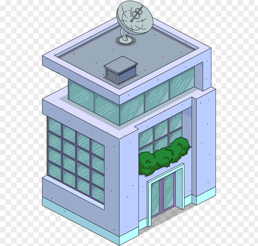 Building The Simpsons: Tapped Out Facade Central Moderne Real Estate PNG