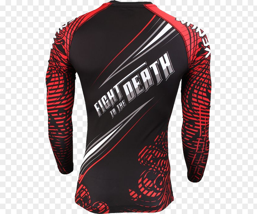 Gladiator Fights Long-sleeved T-shirt Rash Guard Venum PNG