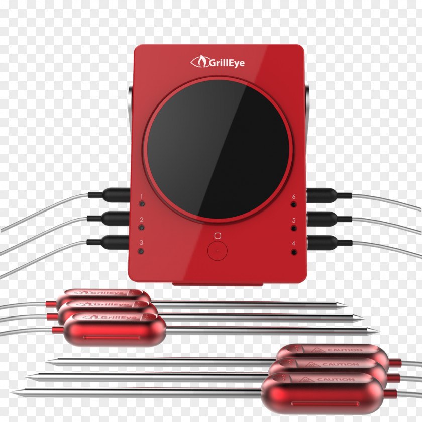 Grill Barbecue Meat Thermometer Grilling Doneness PNG