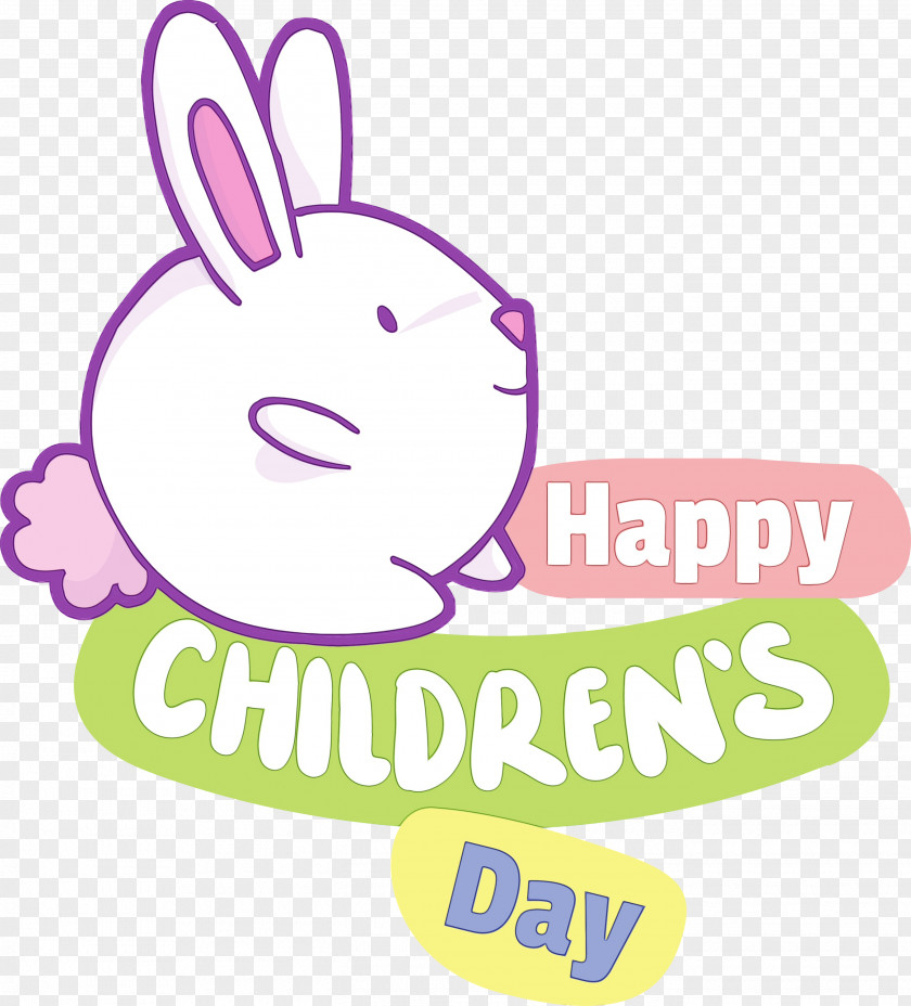 Logo Line Pink M Rabbit Drawing PNG