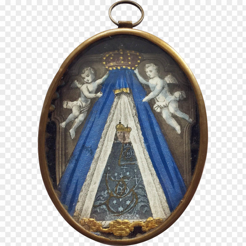 Medal Locket Reliquary Pendant Saint PNG