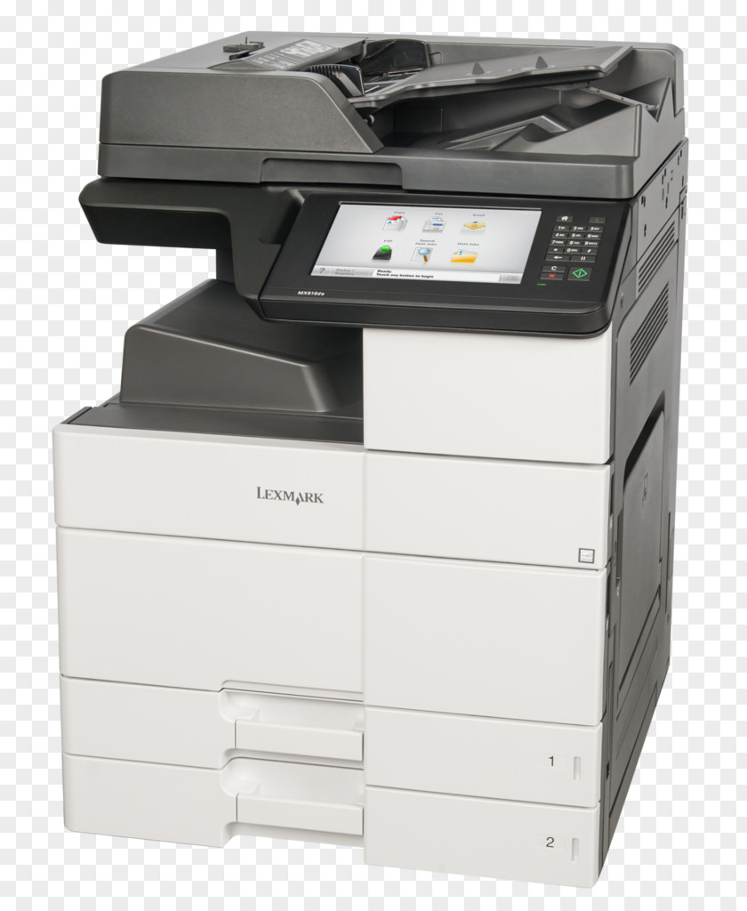 Multi-function Printer 26Z0173 Lexmark MX910de A3 Mono Multifunction Evolv Solutions, LLC PNG