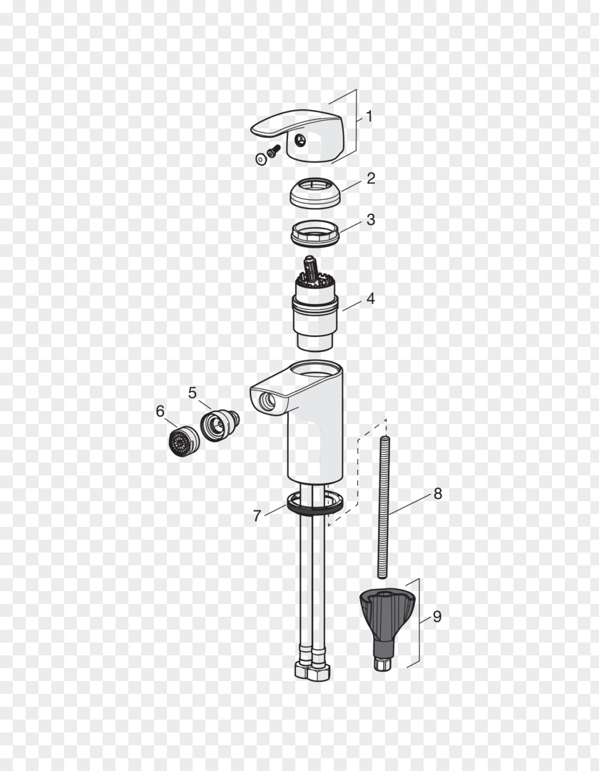 Thermostatic Mixing Valve Car Plumbing Fixtures Line Angle PNG