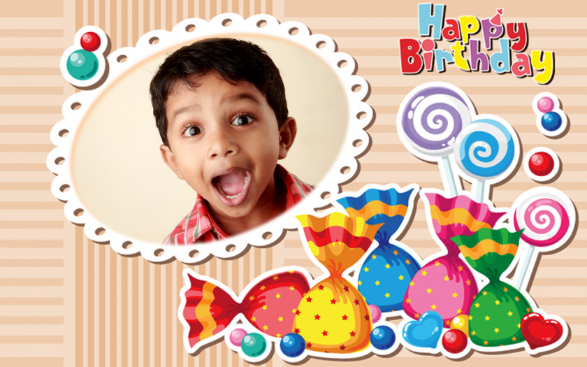 Birthday Frames Lollipop Candy Royalty-free Illustration PNG