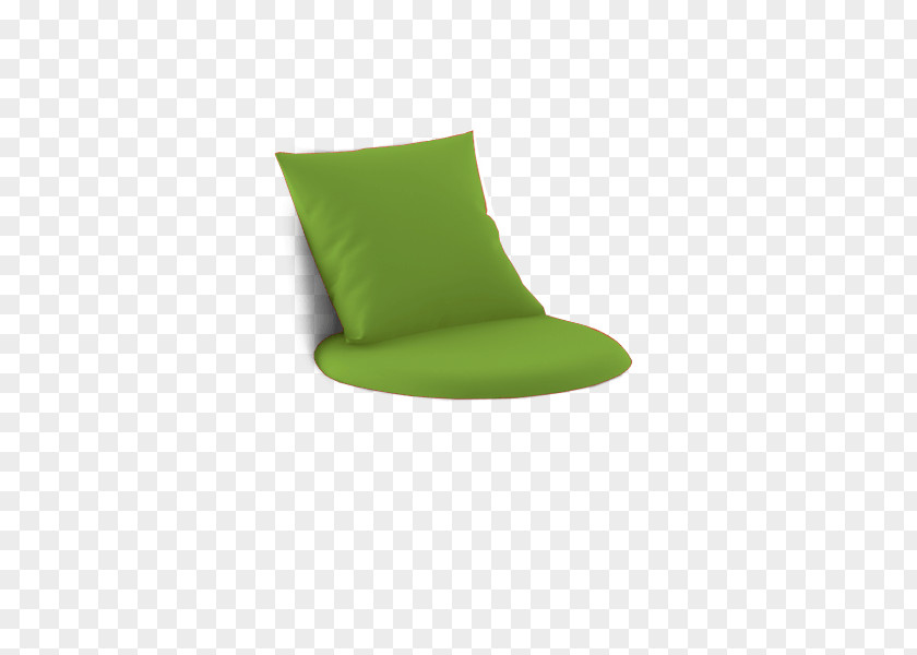 Chair Product Design Green Cushion PNG