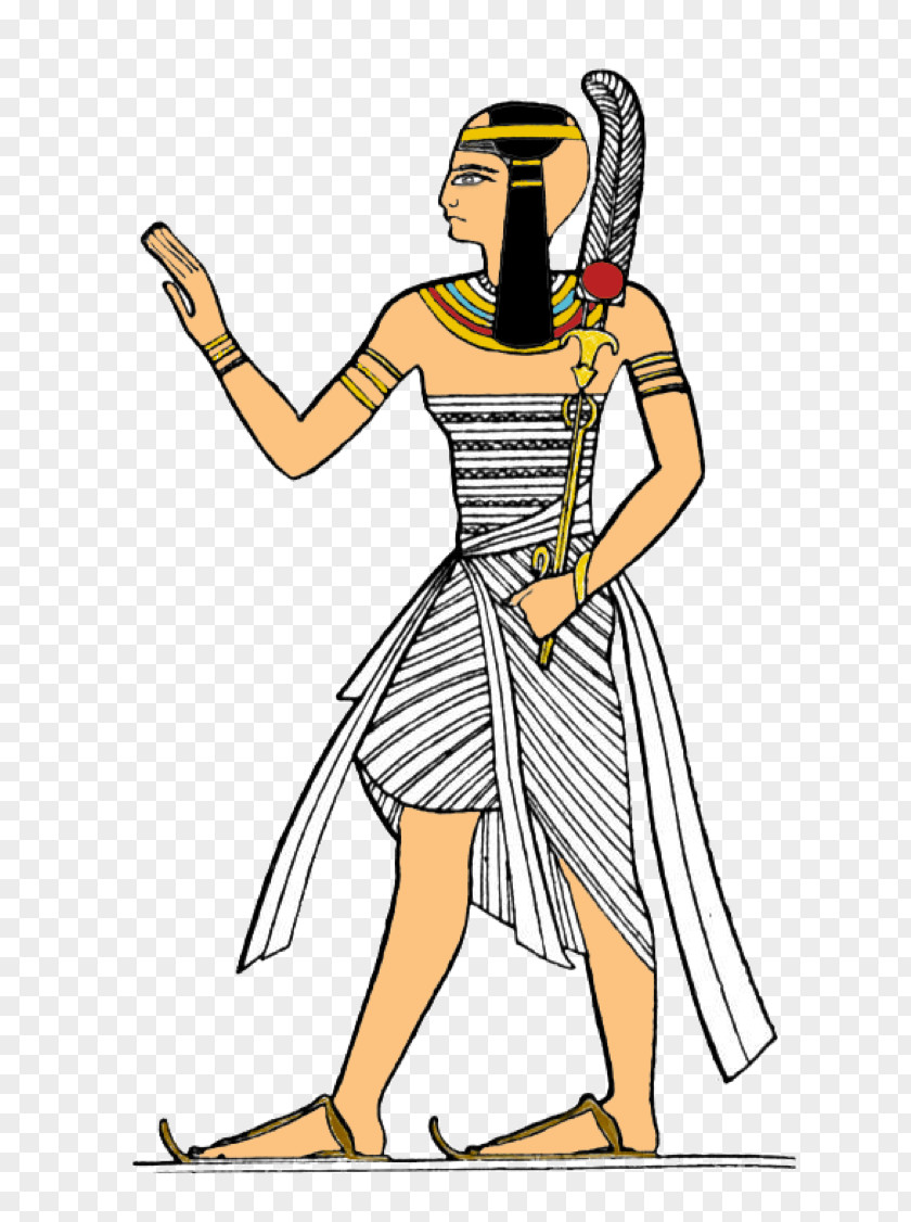 Dress Egyptian Museum Ancient Egypt Thebes PNG