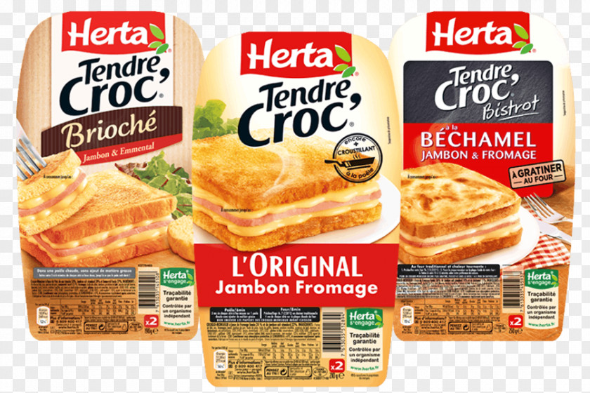 Ham Vegetarian Cuisine Croque-monsieur Recipe Herta Foods Fast Food PNG