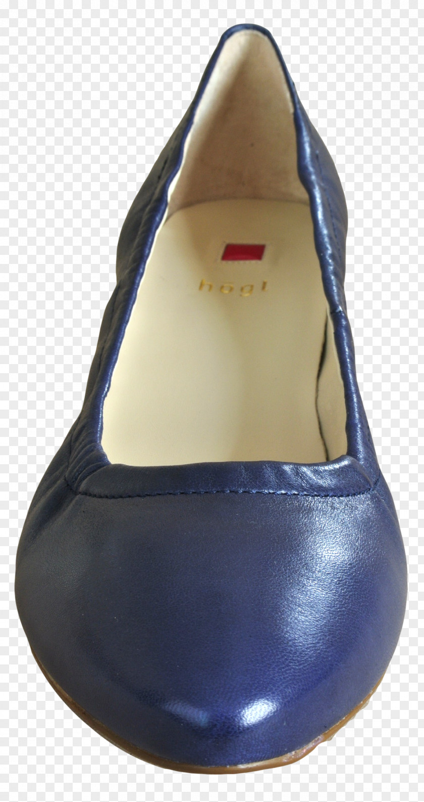 Slingback Ballet Flat Cobalt Blue Shoe PNG