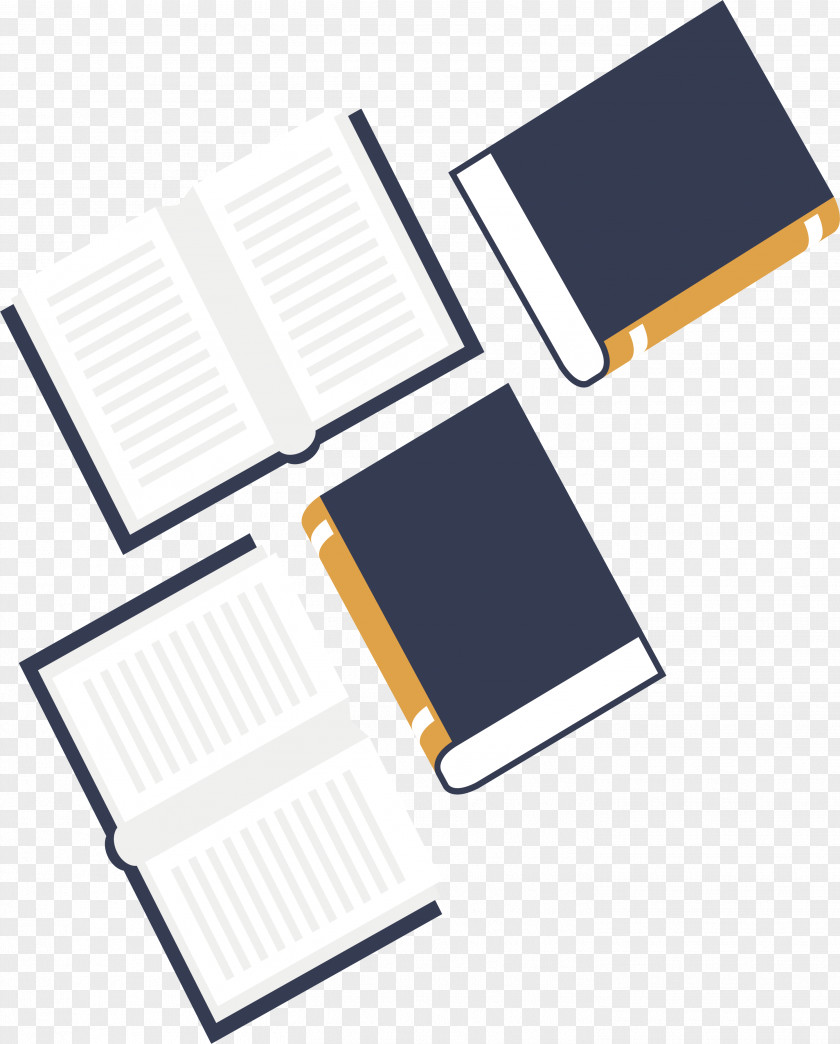 Blue Book Library PNG
