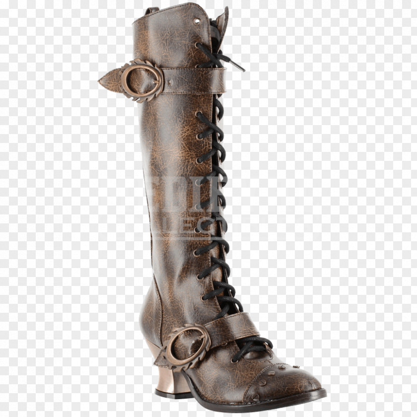 Boot Hades Steampunk Knee-high Shoe PNG