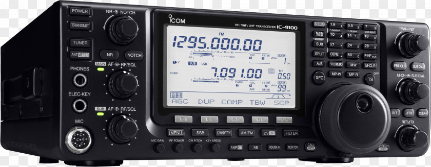 Icom Radio Receiver Transceiver Incorporated Shortwave Radiation Very High Frequency PNG