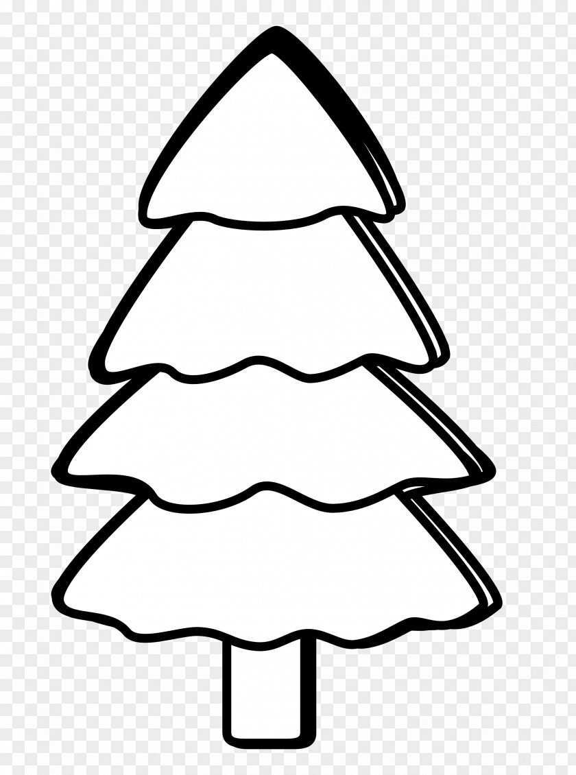 Interior Design Colorado Spruce Christmas Tree Line Drawing PNG