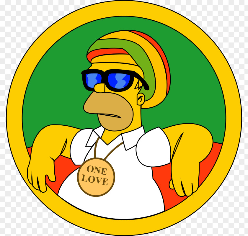 Rastafari Homer Simpson ImageSimpson Cannabis Reggae PNG