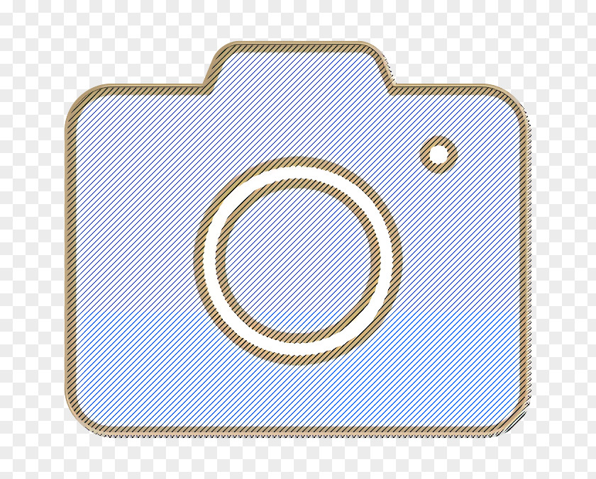 Symbol Brass Camera Icon Photo Polaroid PNG