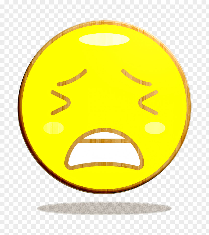 Symbol Smiley Face Icon Tired PNG