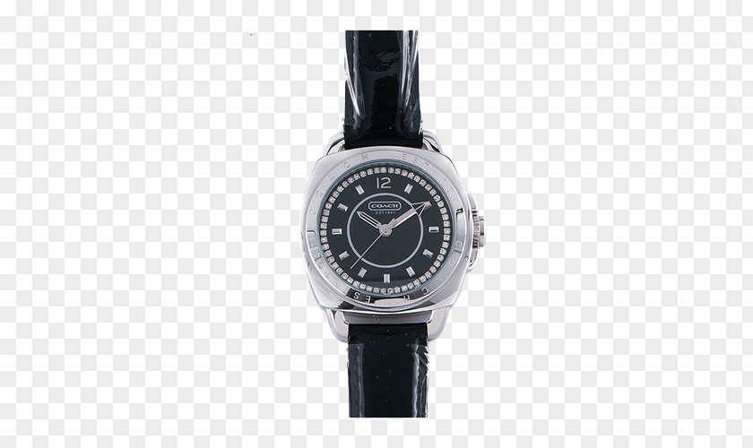 COACH Watch Fashion Leisure Ms. Quartz Clock Longines Chronograph Customer Service PNG