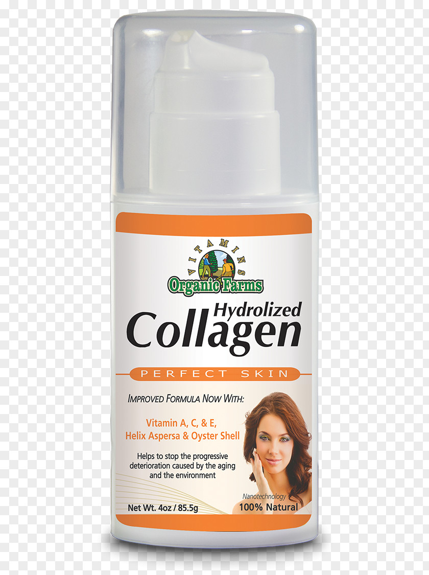 Collagen Lotion Cream Skin Care Hydrolyzed PNG