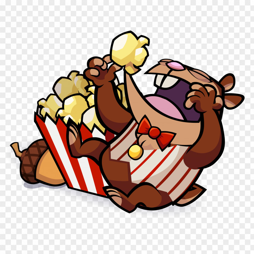 Eating Popcorn Food Animal Clip Art PNG