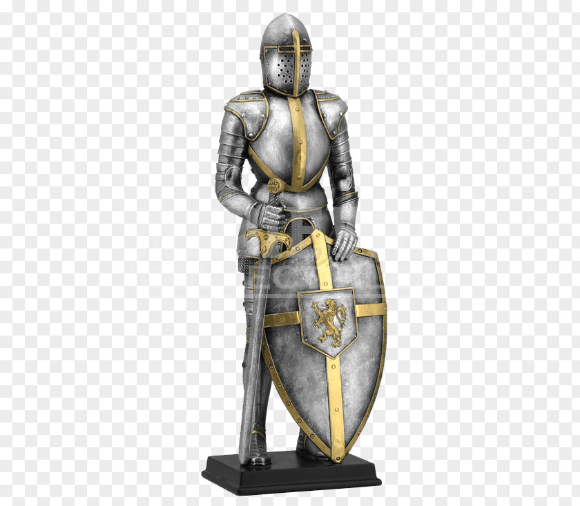 Knight Middle Ages Statue King Arthur Sculpture PNG