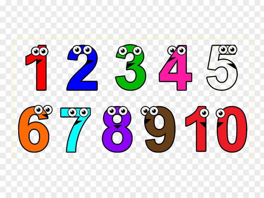 NUMBERS Clip Art PNG