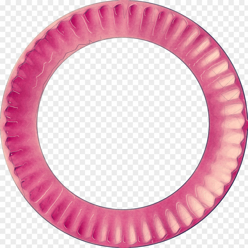 Plate Magenta Fire Circle PNG