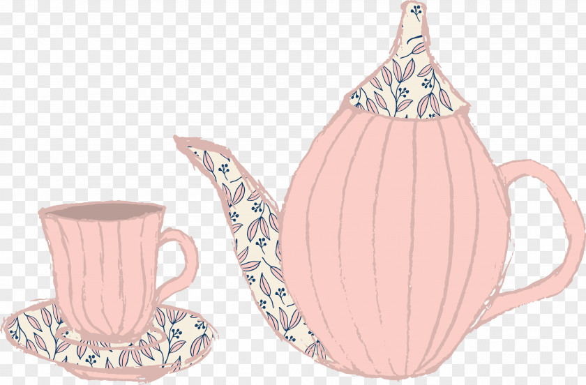 Kettle Tea Coffee Cup PNG