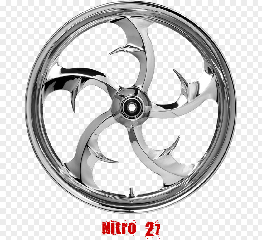 Motorcycle Alloy Wheel Spoke Custom Wire PNG