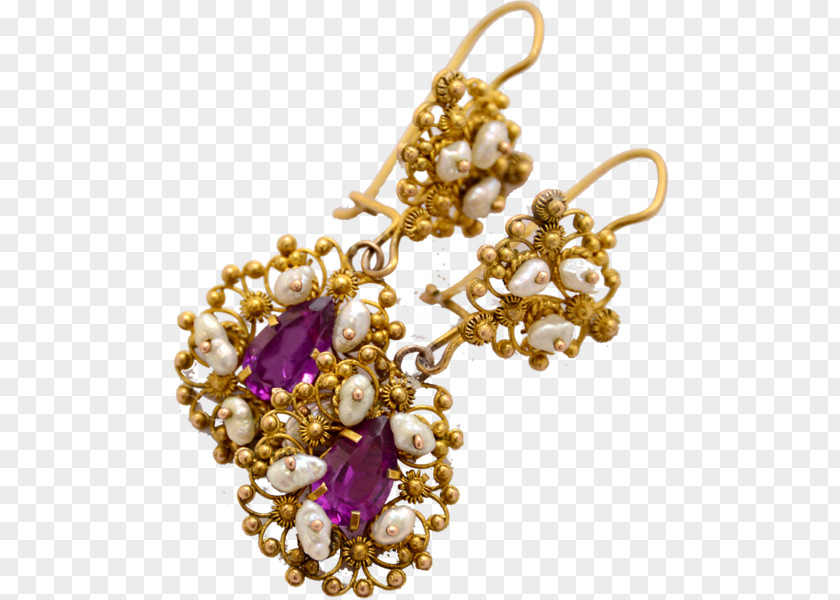 FILIGREE Mexico Earring Jewellery Filigree Gold PNG