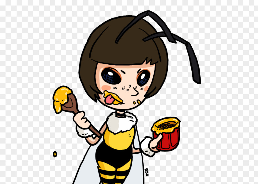 Honey Cartoon Vertebrate Insect Line Clip Art PNG