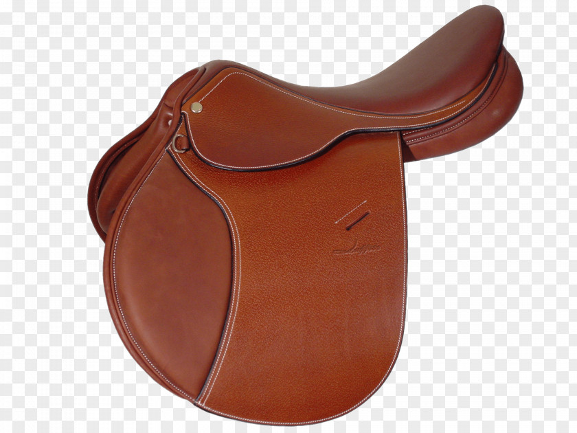 Kangaroo Leather English Saddle Riding Horse Tack Equestrian PNG