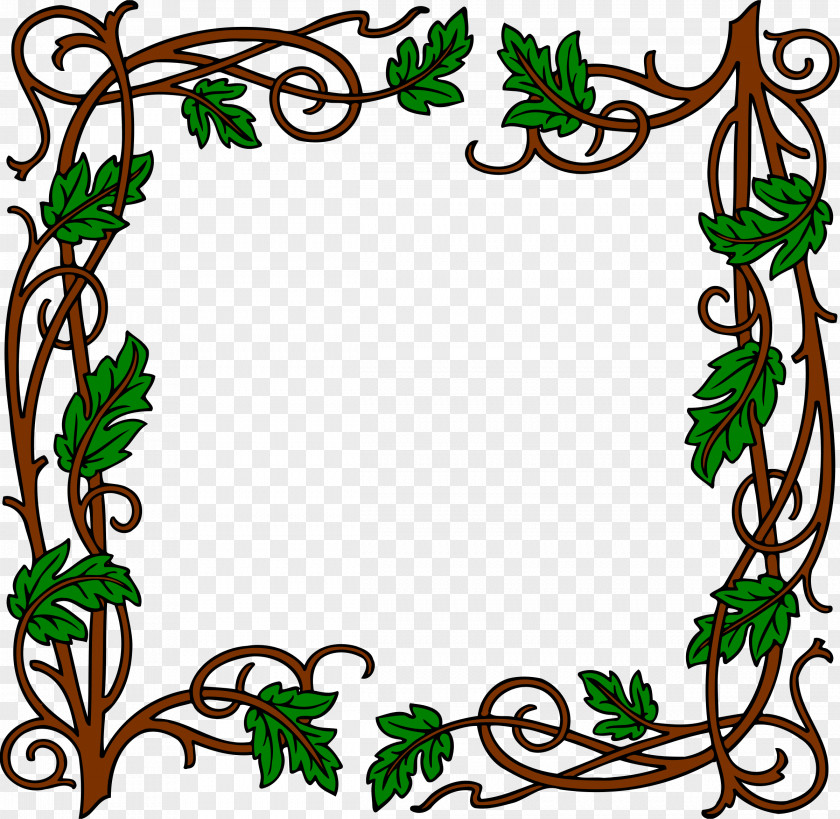 Leaf Frame Picture Frames Clip Art PNG
