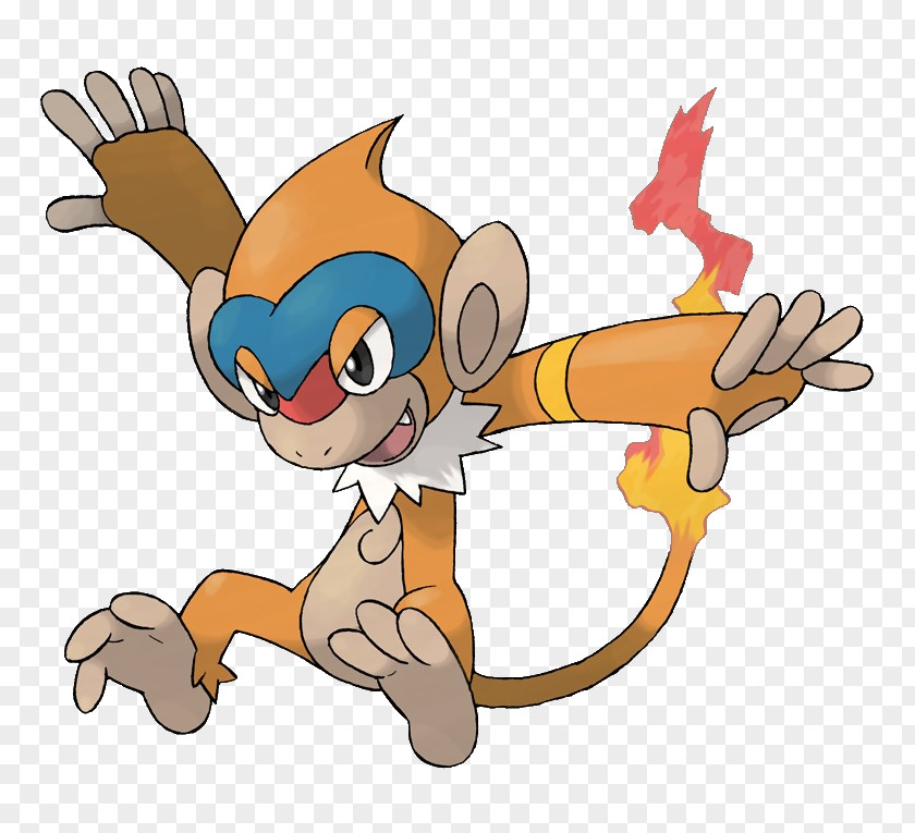 Pokémon Platinum Chimchar Infernape Pokédex PNG