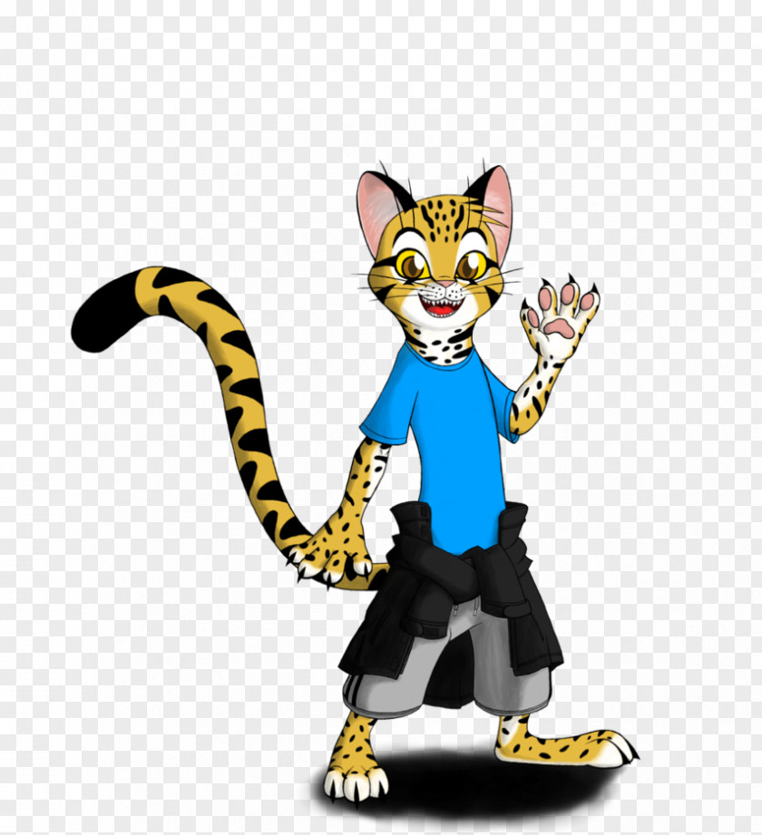 Cat Ocelot Cheetah Drawing Margay PNG