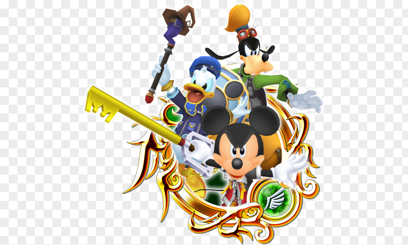 Kingdom Hearts χ KINGDOM HEARTS Union χ[Cross] Webby Vanderquack Goofy Scrooge McDuck PNG