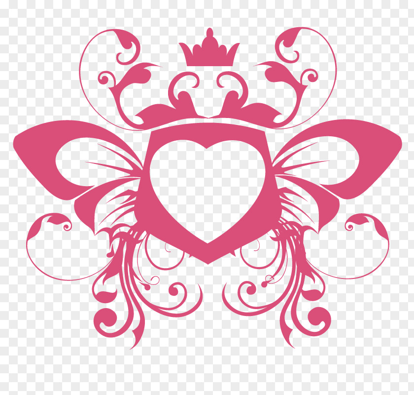 Silhouette Pattern Heart Romance Clip Art PNG