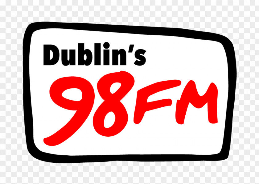 Dublin's 98FM Logo Brand Font Product PNG