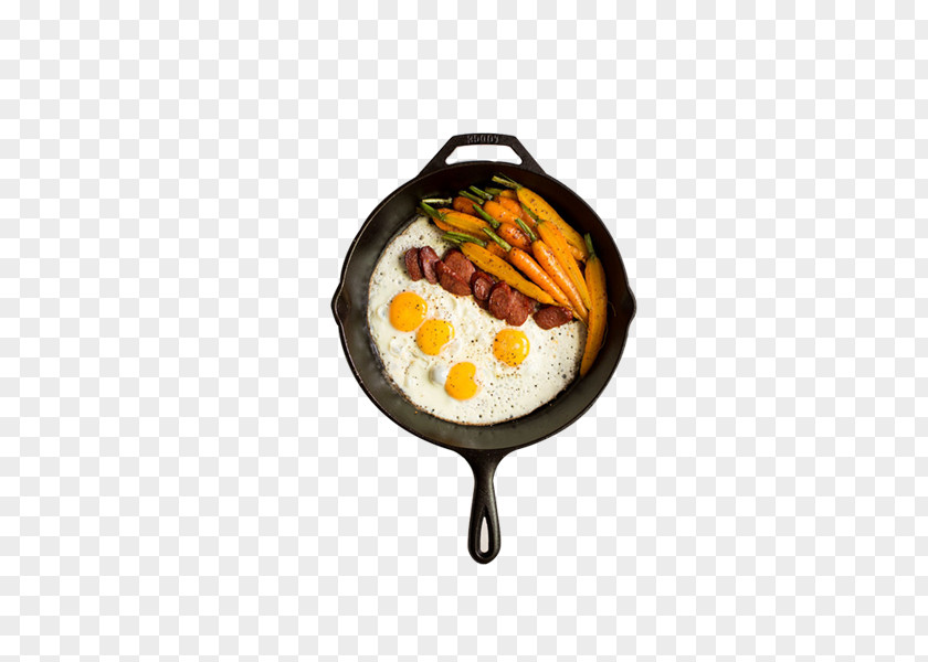 Egg Bowl Carrot Sausage Vegetarian Cuisine Breakfast Fried PNG