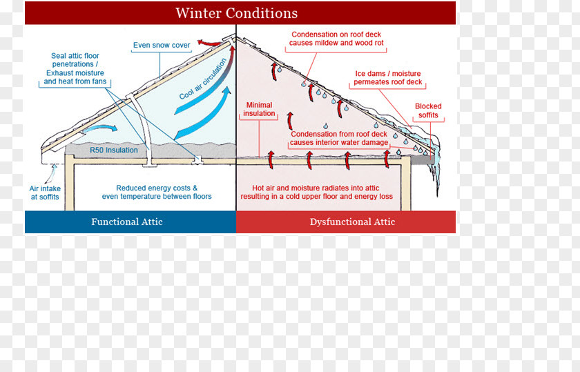 House Attic Building Insulation Condensation Moisture Ceiling PNG