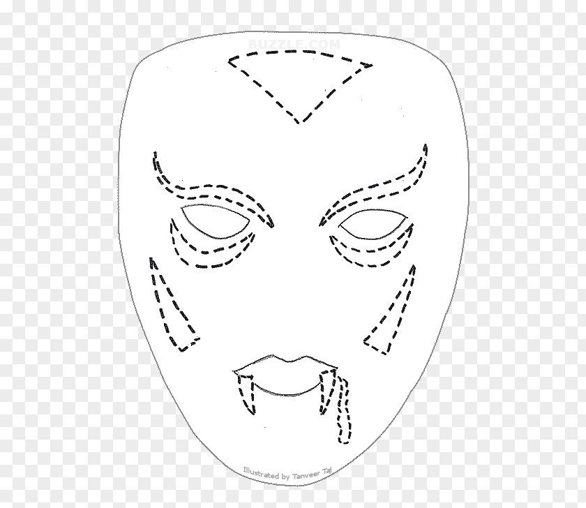 Painting Stencil Mask Art PNG