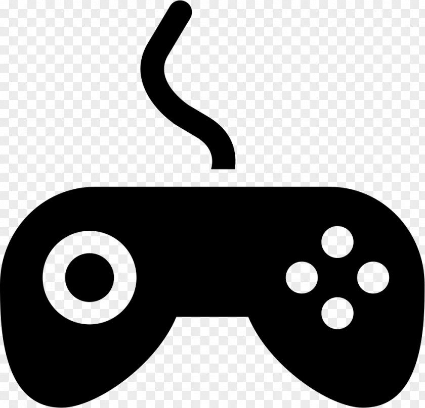 Video Game Consoles Black & White PNG