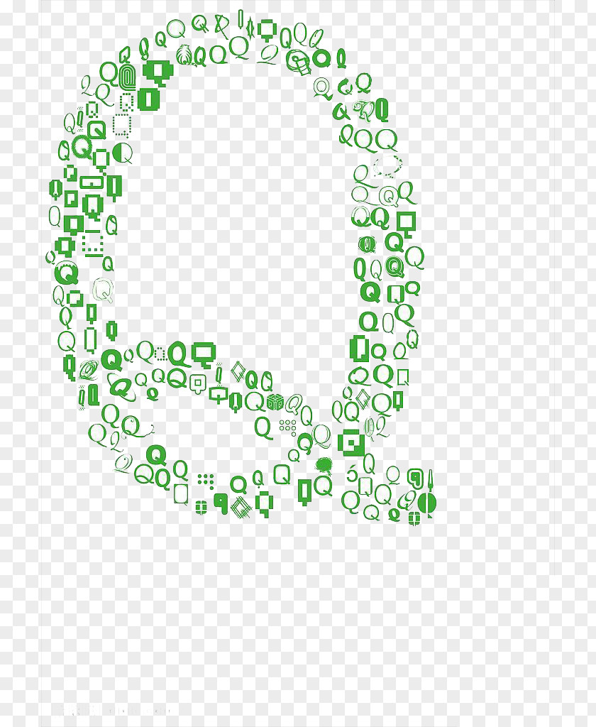 Creative Letter Q Typeface Creativity Font PNG