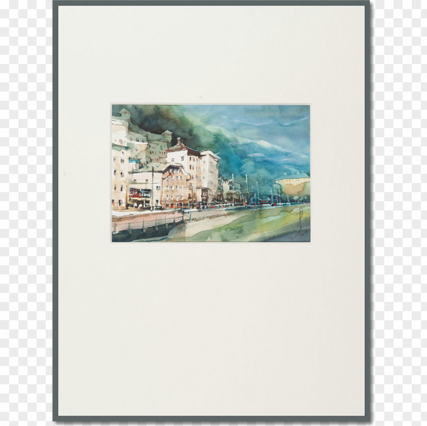 Aquarell Paper Picture Frames Rectangle PNG