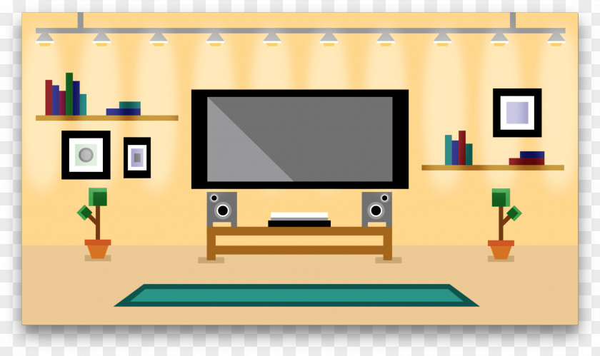 Brown Living Room Design Ideas Product Desk Illustration Classroom PNG