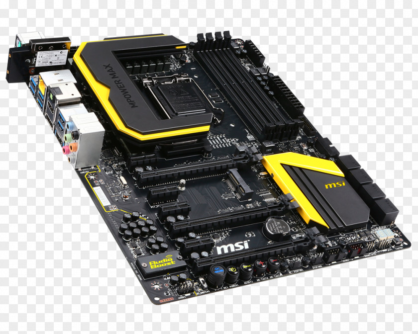 Motherboard LGA 1150 MSI ATX Overclocking PNG