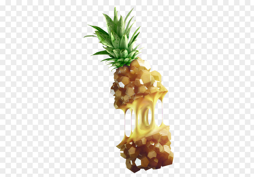 Pineapple Drawing Graphic Design PNG