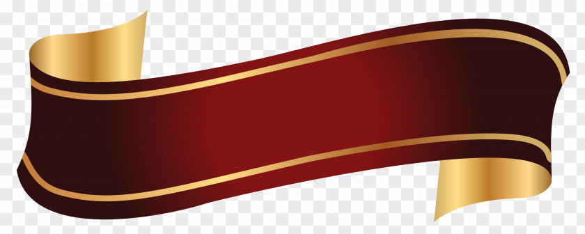 Red And Gold Banner Clipart Image File Formats Lossless Compression Raster Graphics PNG