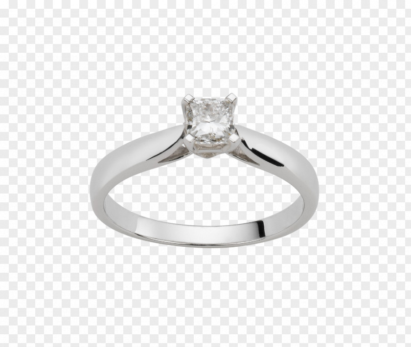 Ring Solitaire Engagement Diamond Jewellery PNG