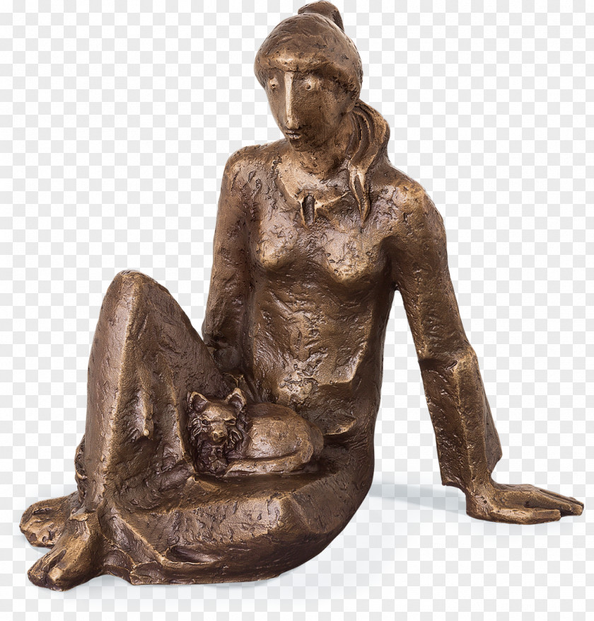 Bronze Sculpture Art PNG
